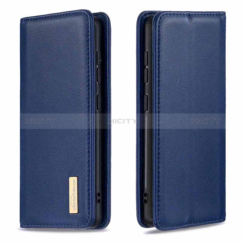 Custodia Portafoglio In Pelle Cover con Supporto B17F per Samsung Galaxy A30 Blu