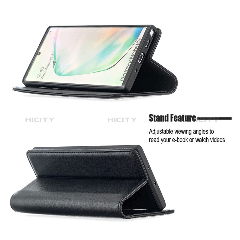 Custodia Portafoglio In Pelle Cover con Supporto B17F per Samsung Galaxy Note 10 Plus 5G