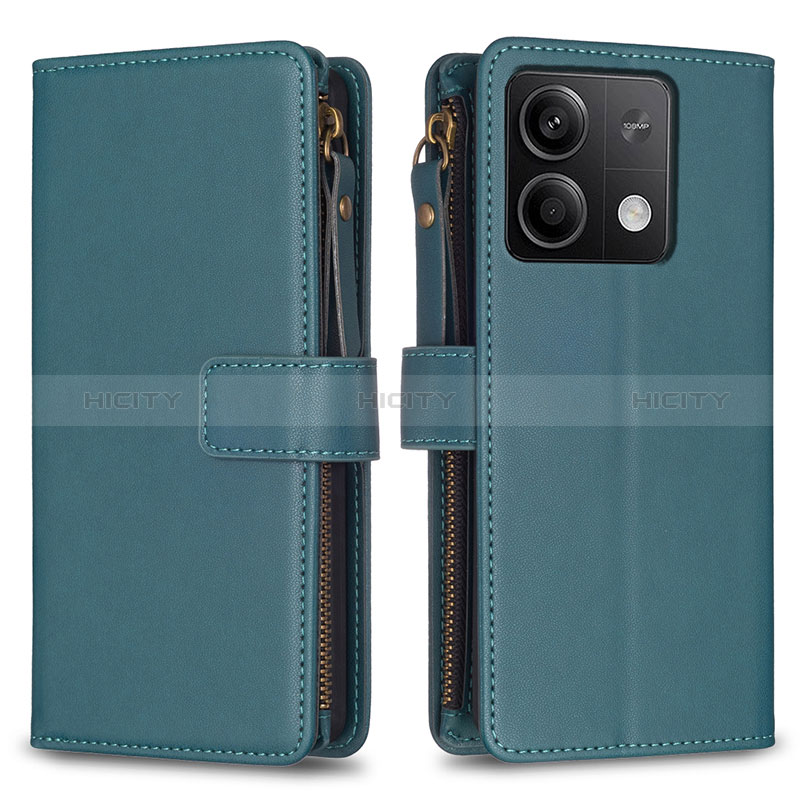 Custodia Portafoglio In Pelle Cover con Supporto B17F per Xiaomi Redmi Note 13 5G