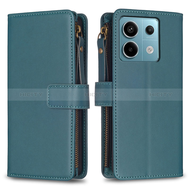 Custodia Portafoglio In Pelle Cover con Supporto B17F per Xiaomi Redmi Note 13 Pro 5G