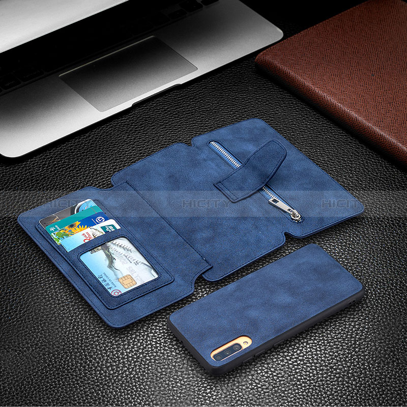 Custodia Portafoglio In Pelle Cover con Supporto B18F per Samsung Galaxy A70