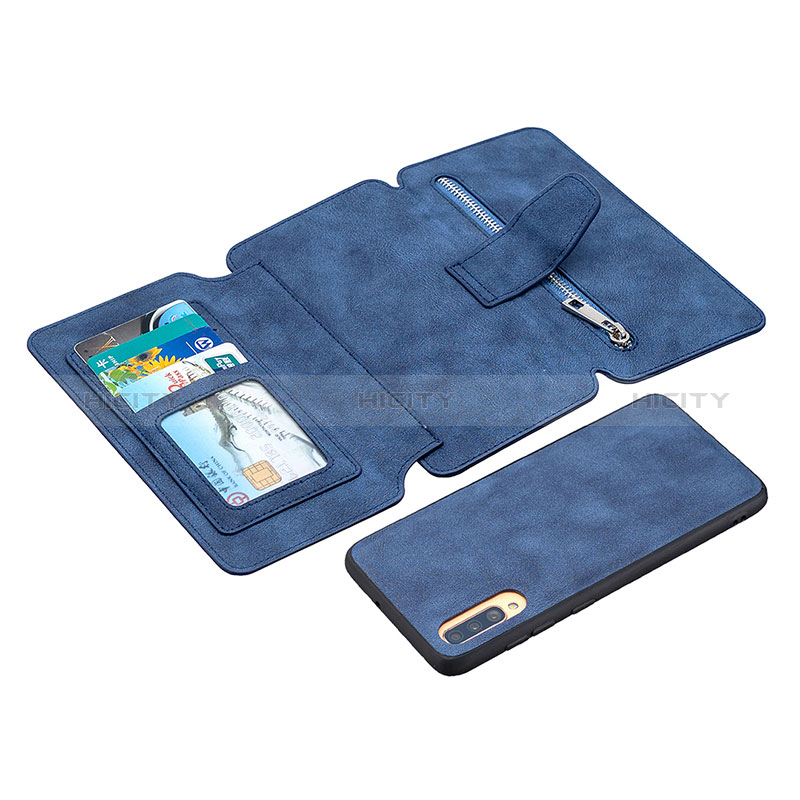 Custodia Portafoglio In Pelle Cover con Supporto B18F per Samsung Galaxy A70