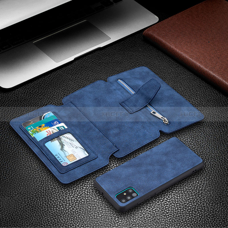 Custodia Portafoglio In Pelle Cover con Supporto B18F per Samsung Galaxy M40S
