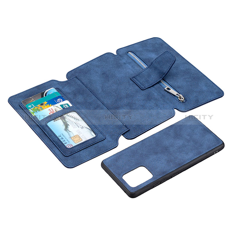 Custodia Portafoglio In Pelle Cover con Supporto B18F per Samsung Galaxy M80S