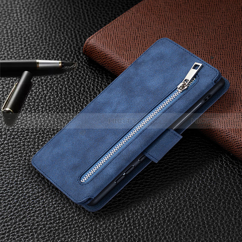 Custodia Portafoglio In Pelle Cover con Supporto B18F per Samsung Galaxy Note 20 5G