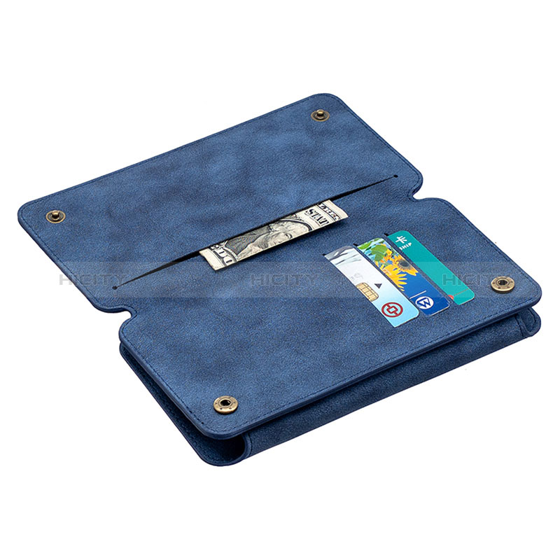 Custodia Portafoglio In Pelle Cover con Supporto B18F per Samsung Galaxy Note 20 5G