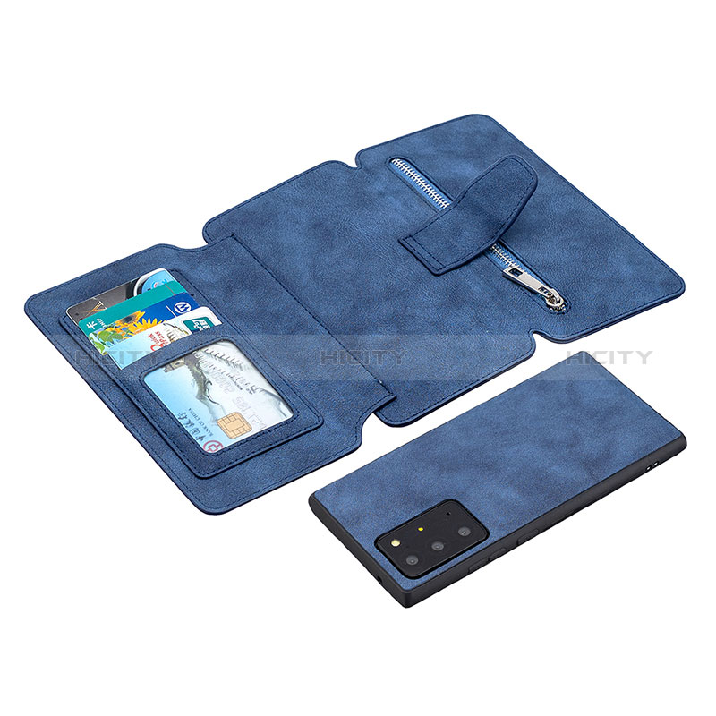 Custodia Portafoglio In Pelle Cover con Supporto B18F per Samsung Galaxy Note 20 Ultra 5G