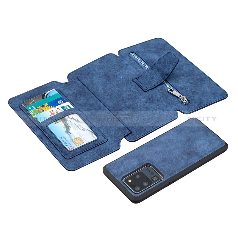 Custodia Portafoglio In Pelle Cover con Supporto B18F per Samsung Galaxy S20 Ultra