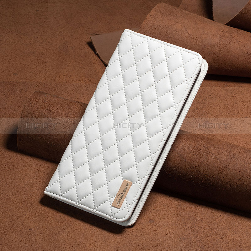 Custodia Portafoglio In Pelle Cover con Supporto B19F per Xiaomi Civi 3 5G Bianco