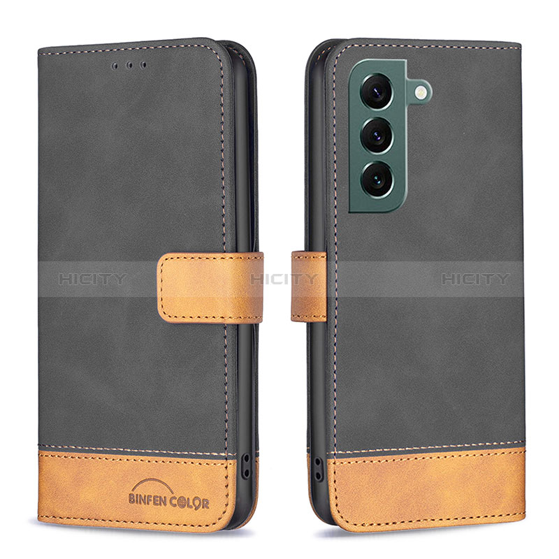 Custodia Portafoglio In Pelle Cover con Supporto BF1 per Samsung Galaxy S22 Plus 5G