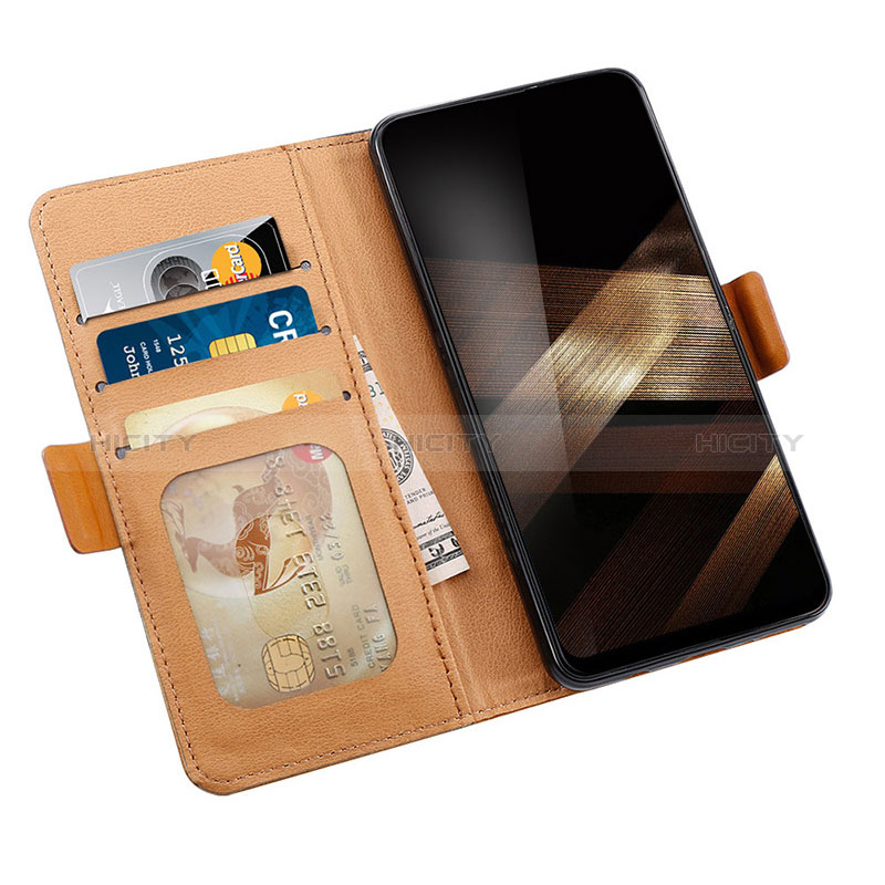 Custodia Portafoglio In Pelle Cover con Supporto BF18 per Samsung Galaxy S24 5G
