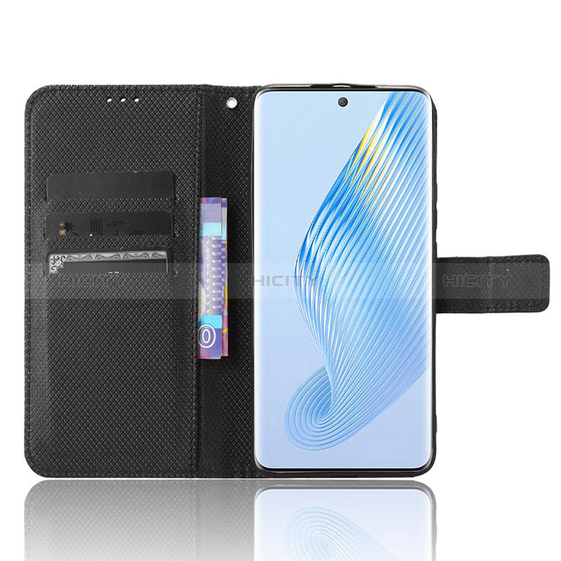 Custodia Portafoglio In Pelle Cover con Supporto BY1 per Huawei Honor Magic5 5G