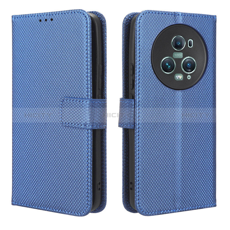 Custodia Portafoglio In Pelle Cover con Supporto BY1 per Huawei Honor Magic5 Pro 5G
