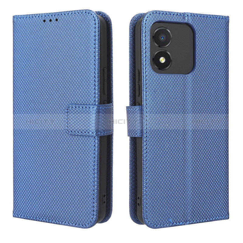 Custodia Portafoglio In Pelle Cover con Supporto BY1 per Huawei Honor X5