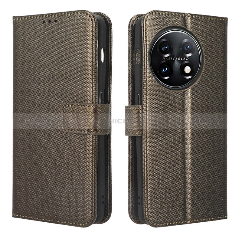Custodia Portafoglio In Pelle Cover con Supporto BY1 per OnePlus Ace 2 5G