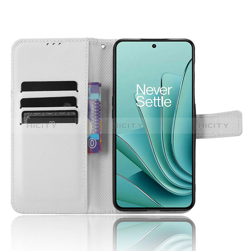 Custodia Portafoglio In Pelle Cover con Supporto BY1 per OnePlus Nord 3 5G
