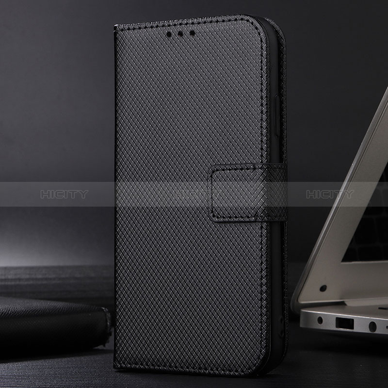Custodia Portafoglio In Pelle Cover con Supporto BY1 per Samsung Galaxy A01 Core Nero