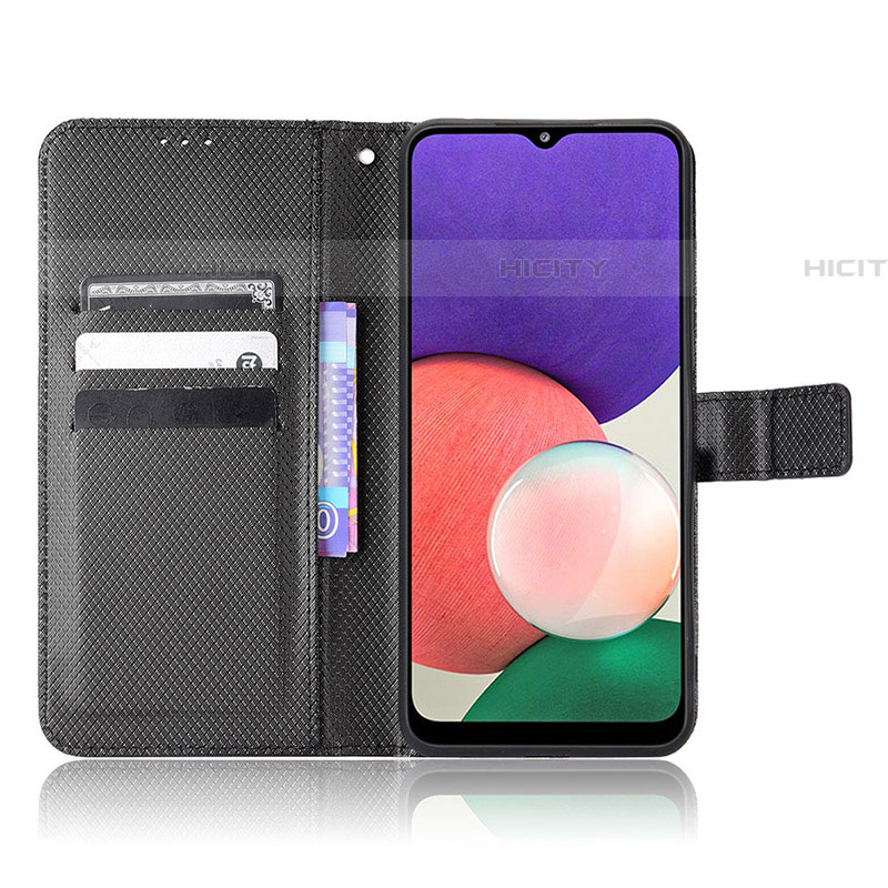 Custodia Portafoglio In Pelle Cover con Supporto BY1 per Samsung Galaxy F42 5G