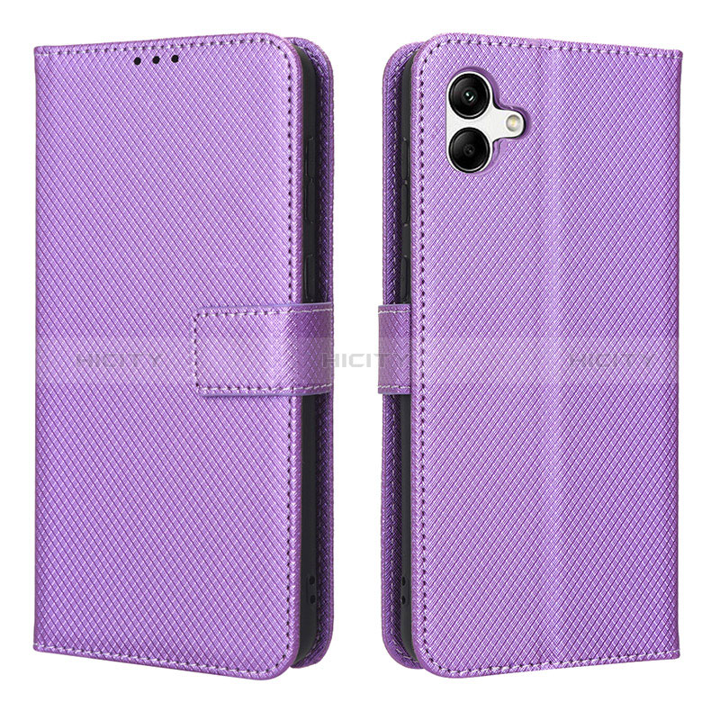 Custodia Portafoglio In Pelle Cover con Supporto BY1 per Samsung Galaxy M04