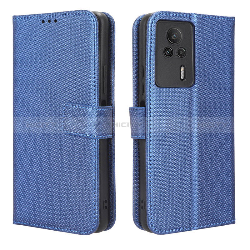 Custodia Portafoglio In Pelle Cover con Supporto BY1 per Xiaomi Redmi K60E 5G