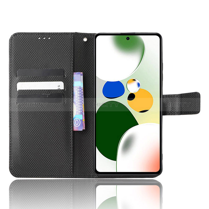 Custodia Portafoglio In Pelle Cover con Supporto BY1 per Xiaomi Redmi Note 12 Pro Speed 5G