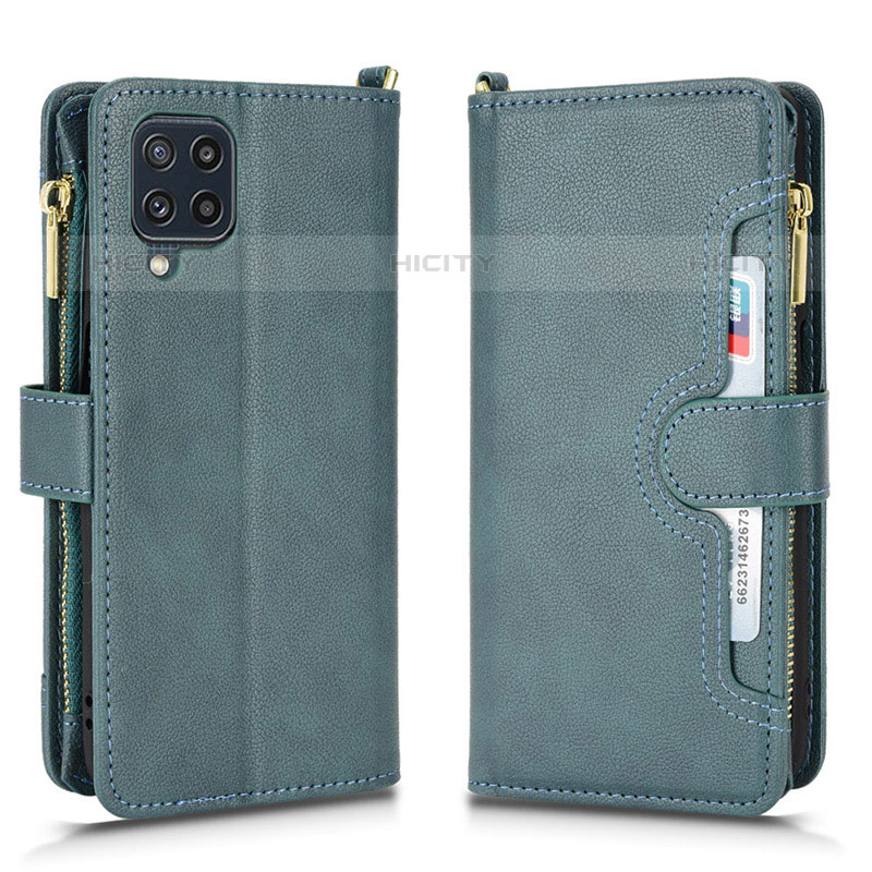 Custodia Portafoglio In Pelle Cover con Supporto BY2 per Samsung Galaxy M22 4G