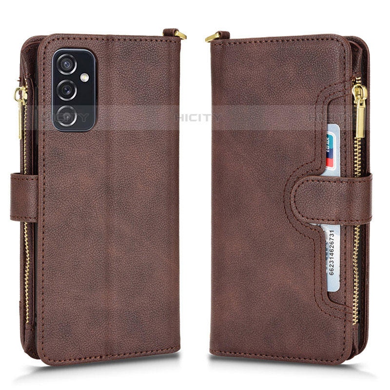 Custodia Portafoglio In Pelle Cover con Supporto BY2 per Samsung Galaxy M52 5G