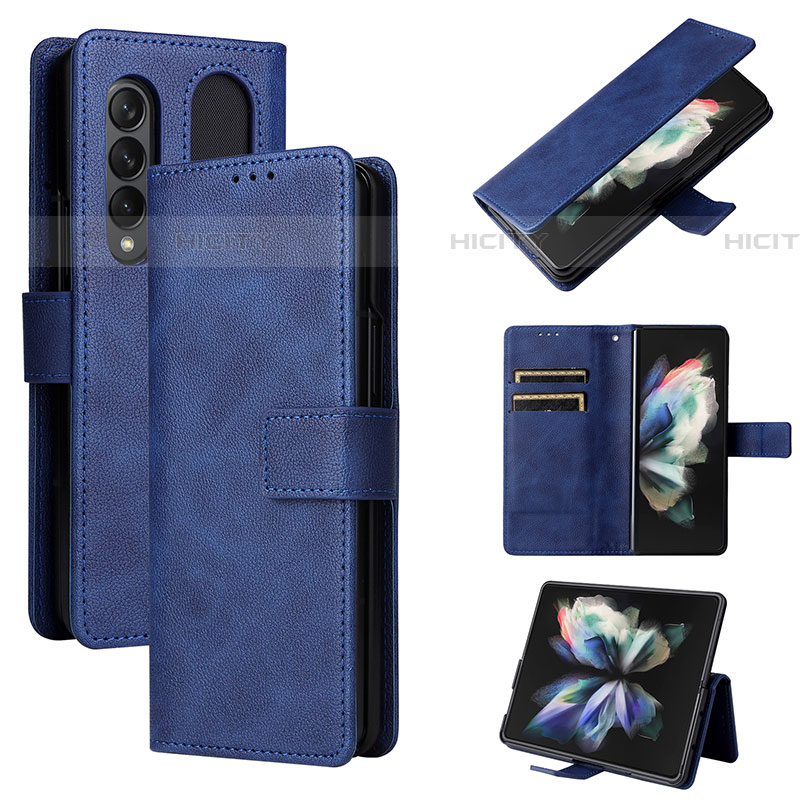 Custodia Portafoglio In Pelle Cover con Supporto BY2 per Samsung Galaxy Z Fold4 5G