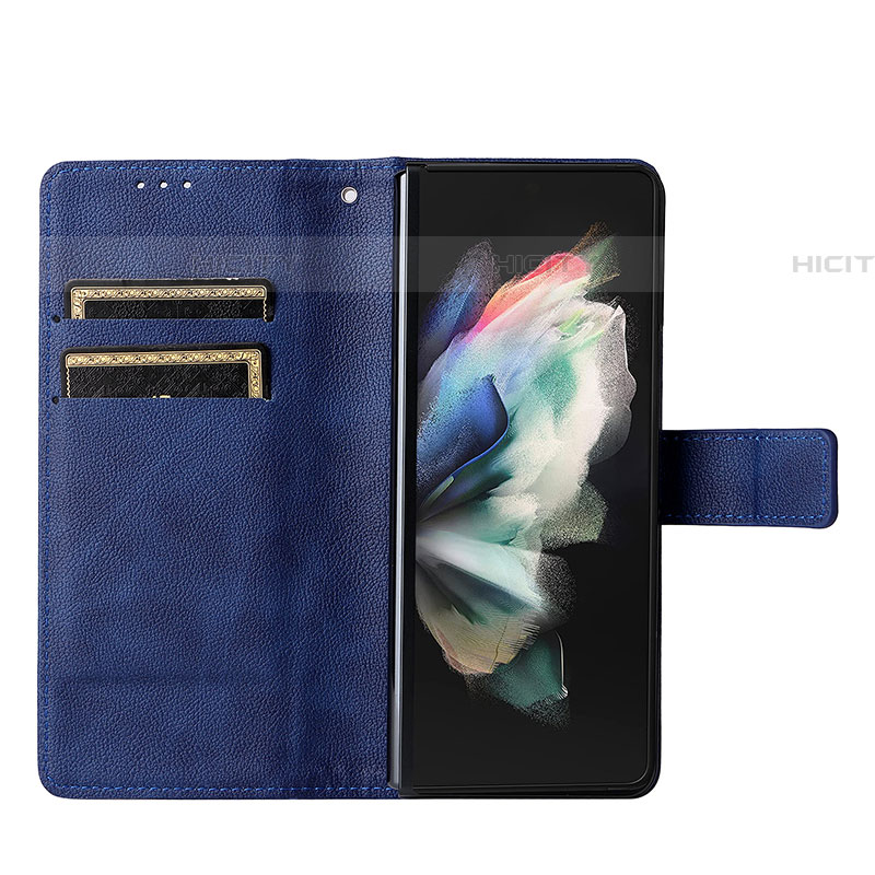 Custodia Portafoglio In Pelle Cover con Supporto BY2 per Samsung Galaxy Z Fold4 5G