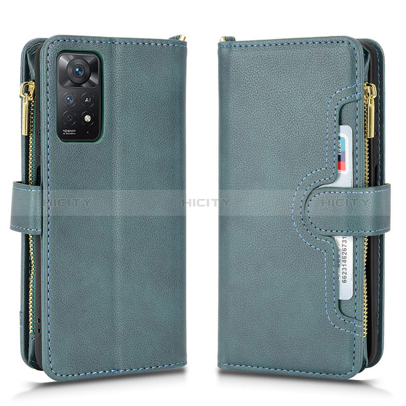 Custodia Portafoglio In Pelle Cover con Supporto BY2 per Xiaomi Redmi Note 11 Pro 5G