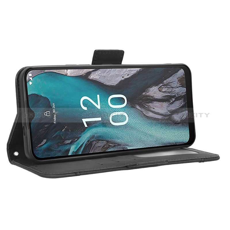 Custodia Portafoglio In Pelle Cover con Supporto BY3 per Nokia C22