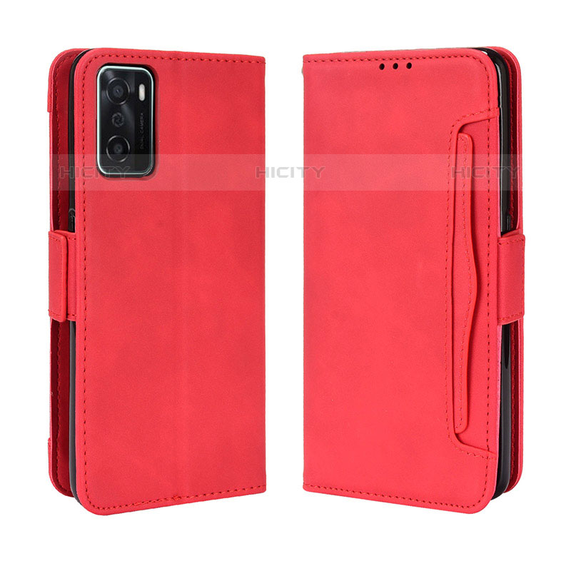 Custodia Portafoglio In Pelle Cover con Supporto BY3 per Oppo A55S 5G