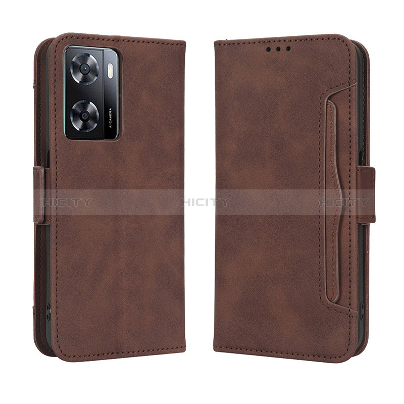 Custodia Portafoglio In Pelle Cover con Supporto BY3 per Oppo A77 4G