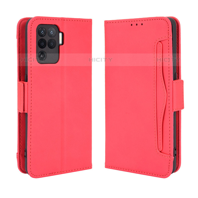 Custodia Portafoglio In Pelle Cover con Supporto BY3 per Oppo A94 4G