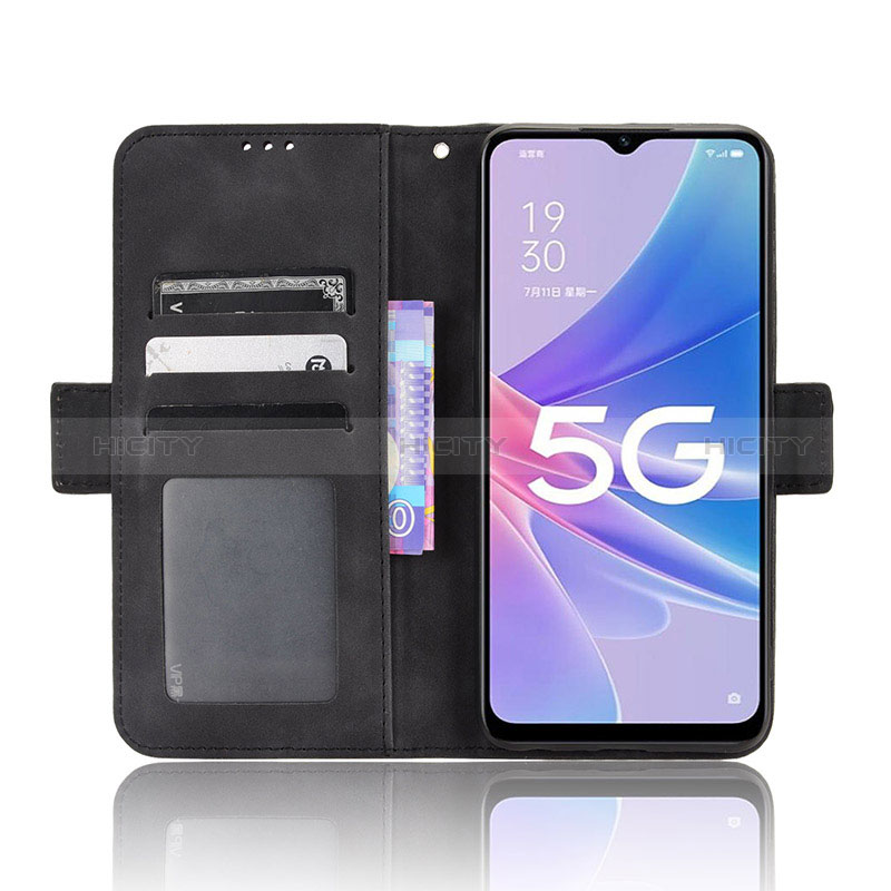 Custodia Portafoglio In Pelle Cover con Supporto BY3 per Oppo A97 5G