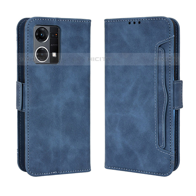 Custodia Portafoglio In Pelle Cover con Supporto BY3 per Oppo F21 Pro 4G