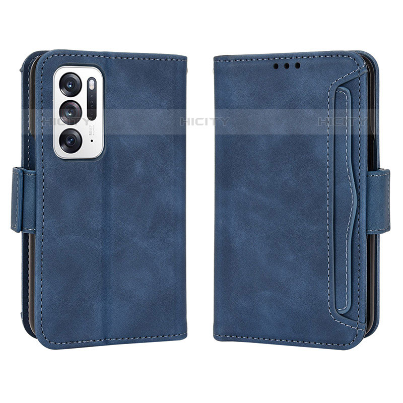 Custodia Portafoglio In Pelle Cover con Supporto BY3 per Oppo Find N 5G