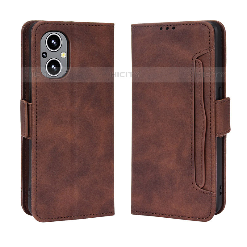 Custodia Portafoglio In Pelle Cover con Supporto BY3 per Oppo Reno8 Lite 5G