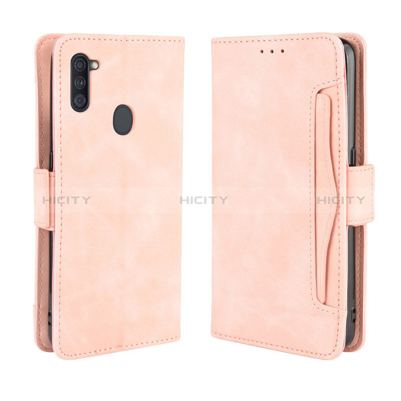 Custodia Portafoglio In Pelle Cover con Supporto BY3 per Samsung Galaxy A11