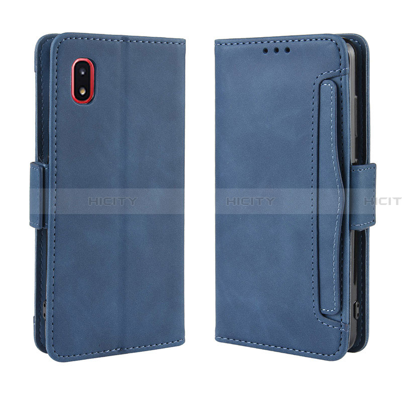 Custodia Portafoglio In Pelle Cover con Supporto BY3 per Samsung Galaxy A21 SC-42A