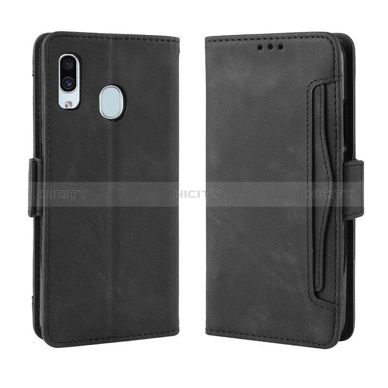 Custodia Portafoglio In Pelle Cover con Supporto BY3 per Samsung Galaxy A40