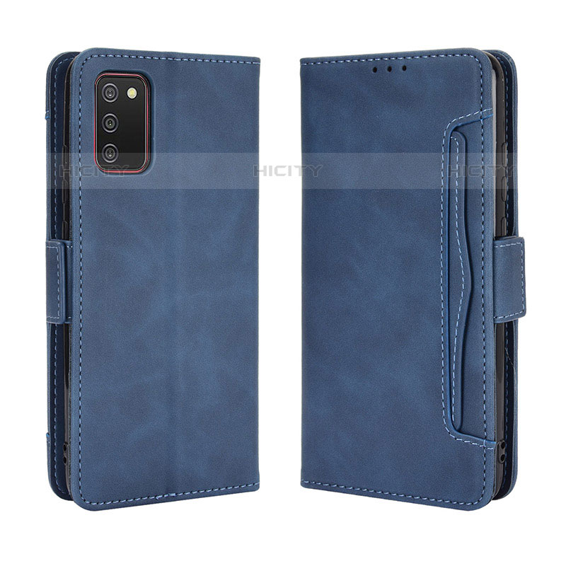 Custodia Portafoglio In Pelle Cover con Supporto BY3 per Samsung Galaxy M02s