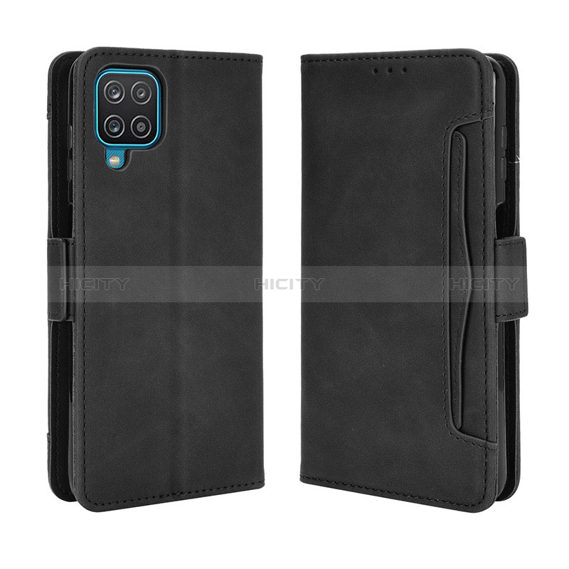 Custodia Portafoglio In Pelle Cover con Supporto BY3 per Samsung Galaxy M12