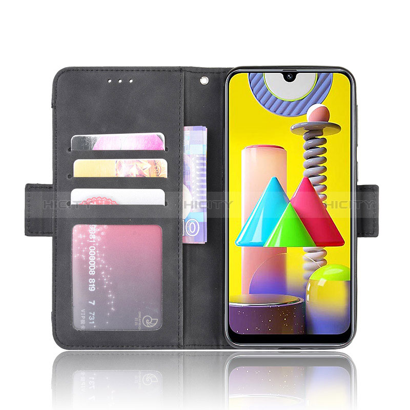 Custodia Portafoglio In Pelle Cover con Supporto BY3 per Samsung Galaxy M21s