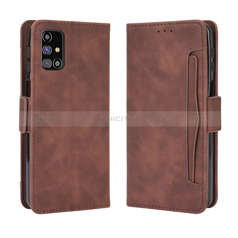 Custodia Portafoglio In Pelle Cover con Supporto BY3 per Samsung Galaxy M31s