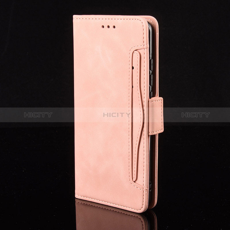 Custodia Portafoglio In Pelle Cover con Supporto BY3 per Samsung Galaxy Note 10 Plus 5G Rosa