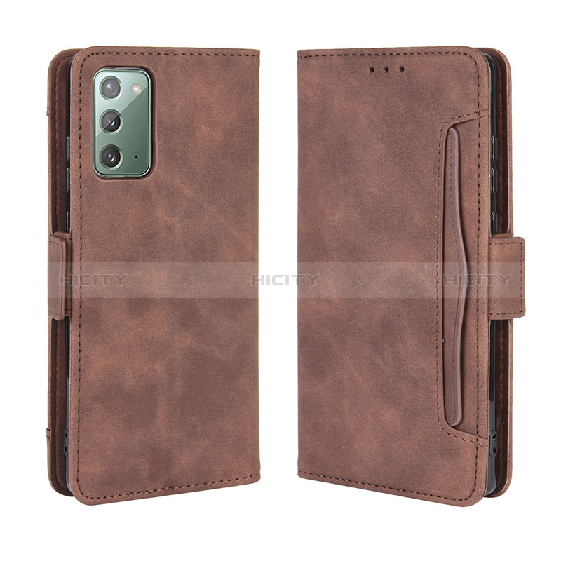 Custodia Portafoglio In Pelle Cover con Supporto BY3 per Samsung Galaxy Note 20 5G