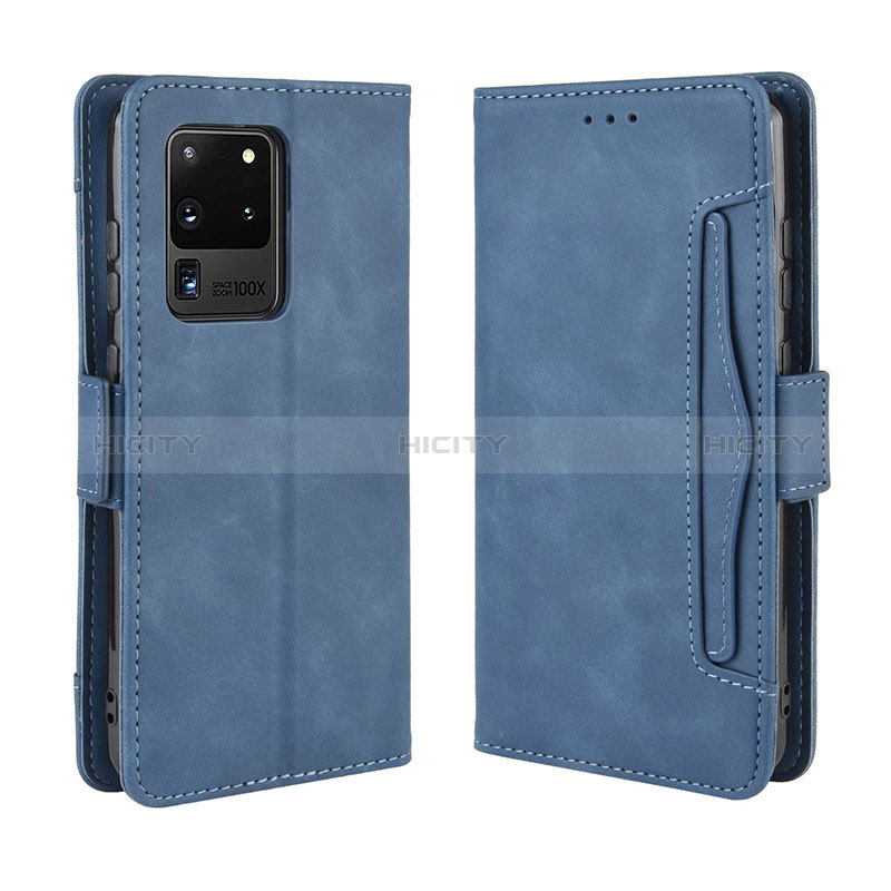 Custodia Portafoglio In Pelle Cover con Supporto BY3 per Samsung Galaxy S20 Ultra