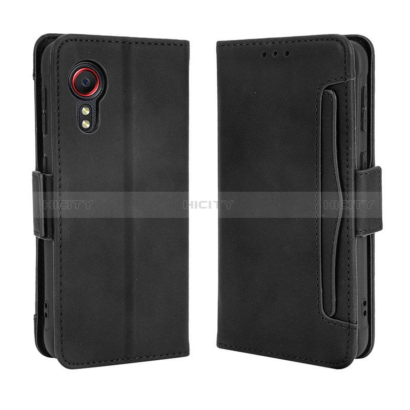 Custodia Portafoglio In Pelle Cover con Supporto BY3 per Samsung Galaxy XCover 5 SM-G525F