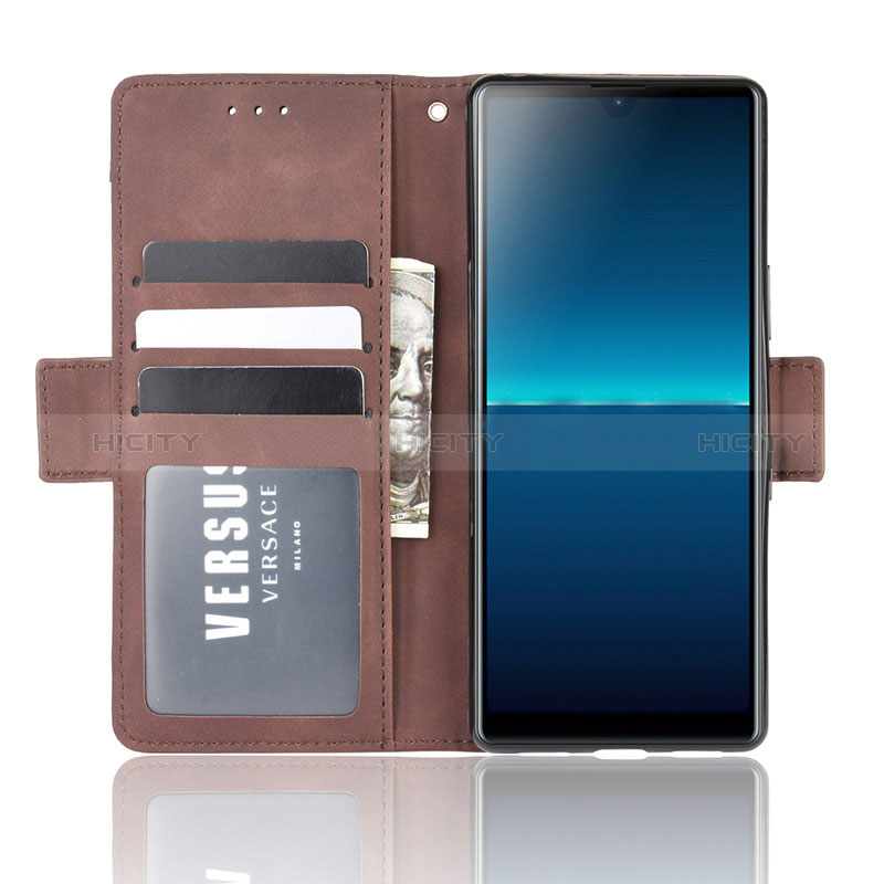 Custodia Portafoglio In Pelle Cover con Supporto BY3 per Sony Xperia L4